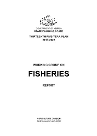 Working Group Report- Fisheries 13Th Five