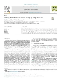 Inferring Plasmodium Vivax Protein Biology by Using Omics Data T ⁎ D.A