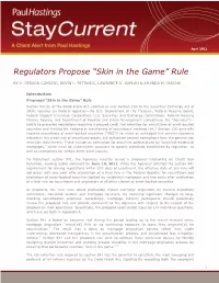 Skin in the Game” Rule