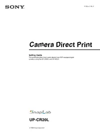 Camera Direct Print