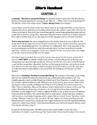 Dxer's Handbook