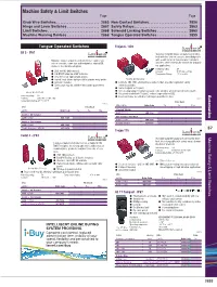 Machine Safety & Limit Switches