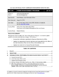 MD 3.55, "Forms Management Program."