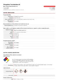 API Phosphate Test Kit Solution 1 Safety Data Sheet.Pdf
