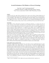 Growth Mechanisms of Tin Whiskers at Press-In Technology