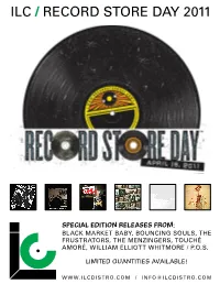 Ilc / Record Store Day 2011
