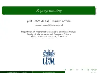 R Programming