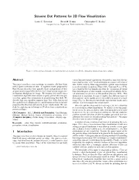 Stevens Dot Patterns for 2D Flow Visualization