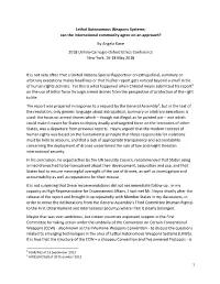Lethal Autonomous Weapons Systems