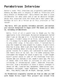 Parabstruse Interview