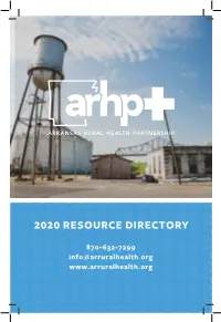 2020 Resource Directory