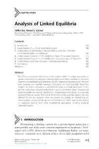 Analysis of Linked Equilibria