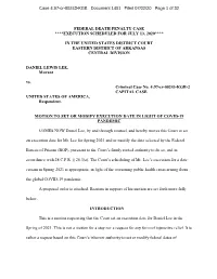 Case 4:97-Cr-00243-KGB Document 1401 Filed 07/02/20 Page 1 of 32