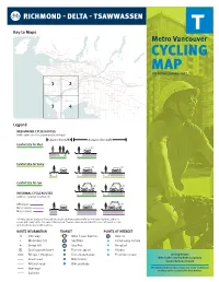 CYCLING MAP 8Th Edition, January 2021