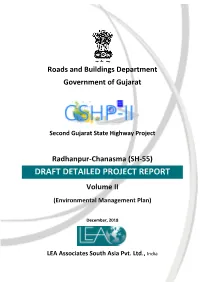 DRAFT DETAILED PROJECT REPORT Volume II (Environmental Management Plan)