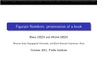 Figurate Numbers: Presentation of a Book