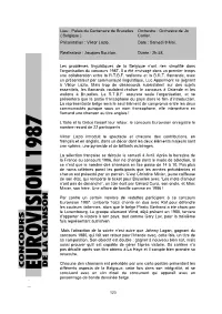Orchestre De Jo Carlier. Présentation