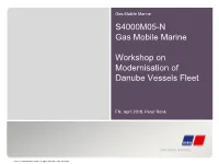 S4000M05-N Gas Mobile Marine Workshop on Modernisation Of