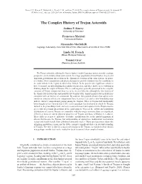 The Complex History of Trojan Asteroids