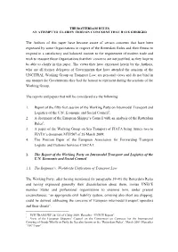 The Rotterdam Rules an Attempt to Clarify Certain Concerns That Have Emerged