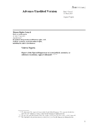 Advance Unedited Version Distr.: General 31 March 2021