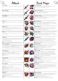 Attack Dark Magic