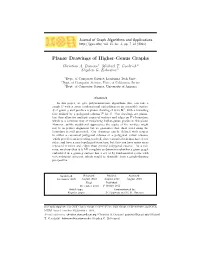Planar Drawings of Higher-Genus Graphs Christian A