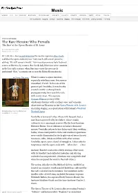 The Rare Heroine Who Prevails on Nytimes.Com