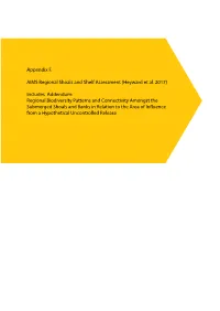 Appendix F. AIMS Regional Shoals and Shelf