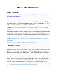 Microsoft-Office-365-Familiarization.Pdf