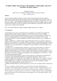 On Digital Simply Connected Spaces and Manifolds: a Digital Simply Connected 3- Manifold Is the Digital 3-Sphere