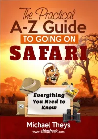 The Practical A-Z Guide to Going on Safari.Pages