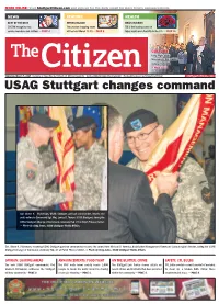 USAG Stuttgart Changes Command