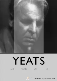 Yeats Notes 2014