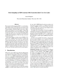 Data Sampling on MDS-Resistant 10Th Generation Intel Core (Ice Lake) 1
