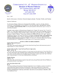 Open PDF File, 61.37 KB, for 07/01/05 Notice of Shellfish Area