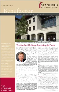 The Stanford Challenge: Imagining the Future