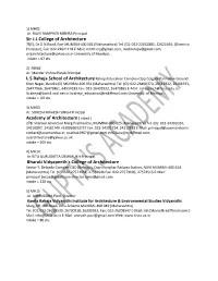 ( Aided ) Bharati Vidyapeeth's College of Architecture