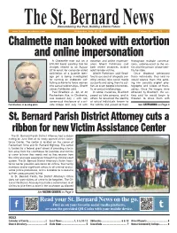Chalmette Man Booked with Extortion and Online Impersonation