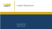 Logistic Regression