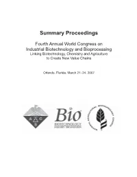Summary Proceedings