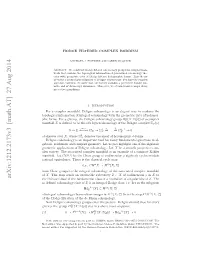 HODGE FILTERED COMPLEX BORDISM 11 Given by the Constant Presheaf with Value E