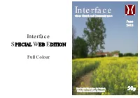 Interface SPECIAL WEB EDITION