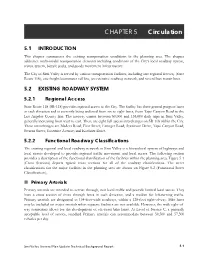 Simi Valley General Plan Update Technical Background Report 5-1 Chapter 5 Circulation