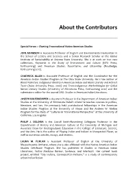 About the Contributors