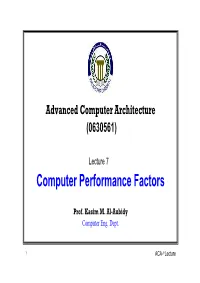 Computer Performance Factors