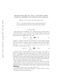 Explicit Estimates for Arin L-Functions