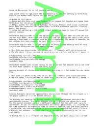 Guide to Retroshare Tor Or I2P Routing Update Some Quick Notes To