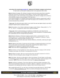 Instructions for Completing Form BIS-711, Statement of Ultimate Consignee and Purchaser
