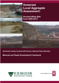 Somerset Local Aggregate Assessment